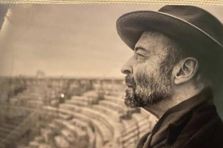 rené robert en un retrato publicado por su amigo Michel Mompontet